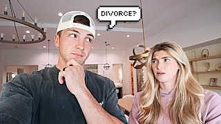 Talking About DIVORCE in front of My Wife [upl. by Adnicul]