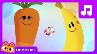 FRUITS and VEGETABLES Song for Kids 🍌🍅🥬 Song for Kids  Lingokids [upl. by Ritchie981]