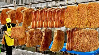 Non Stop Orders Making 500 Kg of Crispy Pork Belly amp Best Asian Dishes  Thai Street Food [upl. by Nelhsa]