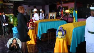 Govt Officials Pay Tribute To Dr Myles amp Ruth Munroe [upl. by Adnole193]