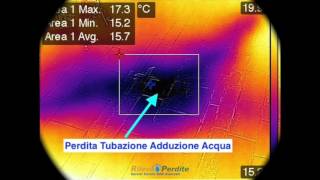 Ricerca micro perdita tubazione in massetto  Termografia e Geofono [upl. by Anika]