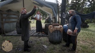 RDR2  Pearson caught Swanson stealing from the collection Box [upl. by Marian413]