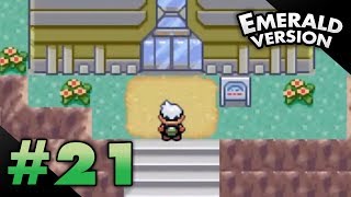 Lets Play Pokemon Emerald  Part 21  Mossdeep Space Center [upl. by Ettennyl627]