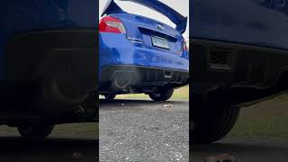 2021 WRX STI Tomei Expreme Ti catback exhaust cold start [upl. by Aray]