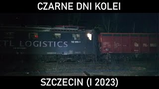 CZARNE DNI KOLEI 56  Pociąg mi zginął gdzieś Wypadek w Szczecinie I 2023 [upl. by Azmuh91]