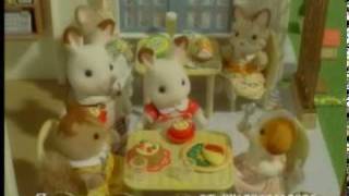 Sylvanian Families Courtyard Restaurant [upl. by Nahtanhoj]