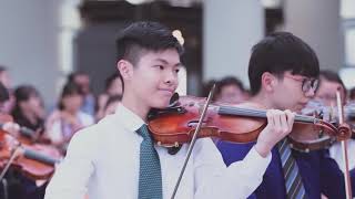 香港青少年管弦樂團MYO 2016 Airport Flash mob Performance Official [upl. by Payson]