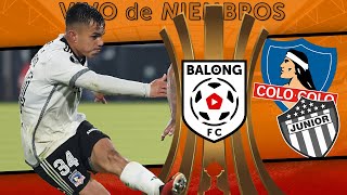 Colo Colo 10 Junior  Análisis balongfc EN VIVO [upl. by Mcneely]