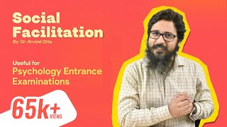 Social Facilitation  Psychology Entrance Exam Important Topic  UPS Education [upl. by Arraeic]