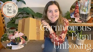 Carnivorous Plant Unboxing ✨ [upl. by Eelta]