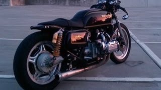 First Ride on my new Cafe Racer Honda Goldwing GoPro [upl. by Maibach]