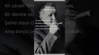 Bertolt Brecht  Savaş [upl. by Etta]