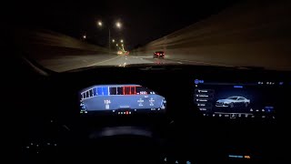 2024 Ford Mustang Gt 50 POV Pure Sound No commentary Highway pulls [upl. by Krever]