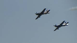 The Starlings Aerobatic Display Team at the 2024 Eastbourne Air Show [upl. by Legir955]