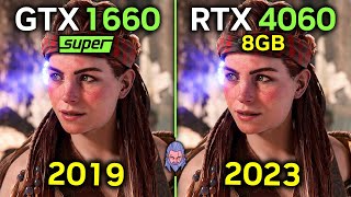 GTX 1660 SUPER vs RTX 4060  Worth Upgrading 6 Games Tested [upl. by Hanah975]