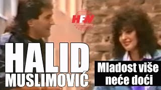 Halid Muslimovic  Mladost vise nece doci  gost Dragana Mirkovic  Official Video 1987 [upl. by Eahc]