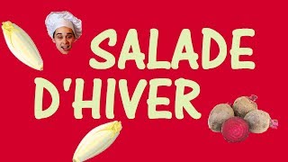 UNE SALADE DHIVER  CÉLINE CUISINE [upl. by Anatak]