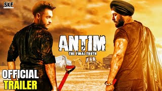 Antim Movie Theatrical Trailer  Salman Khan Aayush Sharma  Mahesh Manjrekar  SKF Films [upl. by Nirda728]