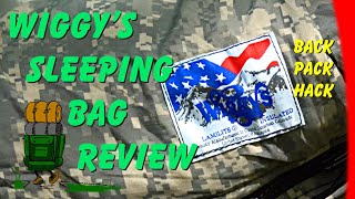 Wiggys Sleeping Bag Review [upl. by Haerr]