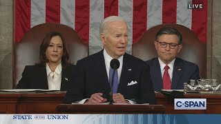 President Biden Delivers 2024 State of the Union amp Republican Response [upl. by Namielus18]