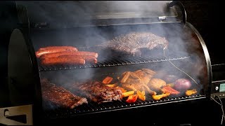 Traeger Ironwood Wood Fired Pellet Grill Review  BBQGuys Expert Overview [upl. by Otreblada]