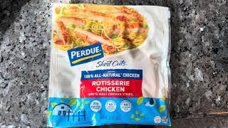 Perdue Chicken Short Cuts Rotisserie Chicken Review [upl. by Nosille]