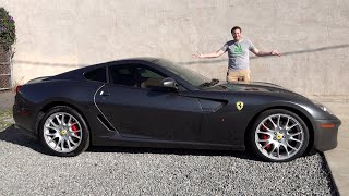 This 2007 Ferrari 599 GTB Fiorano 6Speed Is an Amazing V12 Supercar [upl. by Nimra]