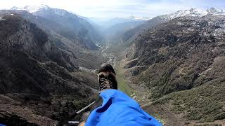 Parapendio Groppera  Chiavenna [upl. by Yrome]