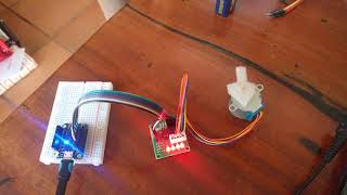 Stepper motor basic control using Micropython [upl. by Acirehs]