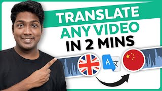 How to Translate Video into ANY Language with AI  Own Voice  FREE [upl. by Bruell]