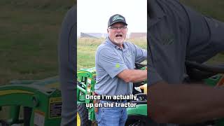 1025R Tractor  How to Setup A John Deere 260B Backhoe Attachment [upl. by Koch]