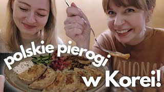 Polska kuchnia w Korei  sprawdzamy jak smakują pierogi w Korei Pierogi w barze w Korei [upl. by Kirshbaum]