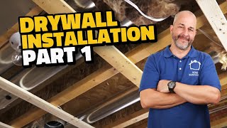 Drywall Basics  Drywall Installation Guide Part 1 [upl. by Bourgeois]