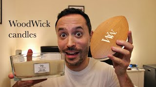 WOODWICK CANDLE  makes a crackling fire sound [upl. by Oznarol]