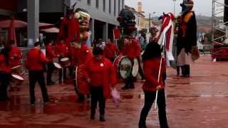 Carnaval de Torres Vedras Os Bombos de Stª Maria de Jazente e os de Santiago de Figueiró [upl. by Yesrod459]