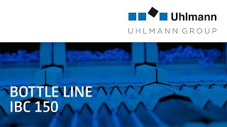 Uhlmann Bottle line IBC 150  Flaschenlinie IBC 150 [upl. by Vere]