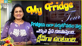 My Fridge Tour  Whats In My Fridge  Fridge Vlog  Bhuvilo Divi Usha Vlogs [upl. by Joh946]