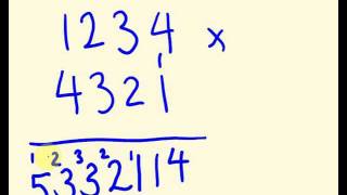 Fast Maths Calculation  Multiply four digit numbers FAST [upl. by Idroj]