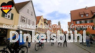 【Dinkelsbühl】🇩🇪Romantic Medieval Town in Germany  Walking Tour  Romantic Road [upl. by Ahsimac]