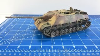 Building the Tamiya 135 Jagdpanzer IV L70 from start to finish TAMIYA 35340 [upl. by Hett]