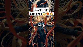 Spaghettification Explained 😱❤️‍🔥❤️‍🔥🔥🔥factshistoryfacts [upl. by Assilak]