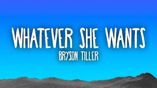 Bryson Tiller  Whatever She Wants [upl. by Vail660]