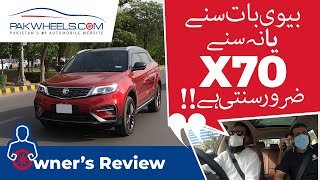 Proton X70  Owners Review  PakWheels [upl. by Feigin621]