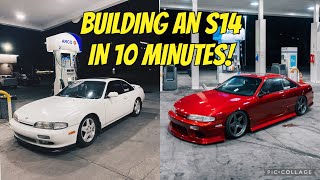 Building a Nissan 240sx in 10 minutes [upl. by Sylram]