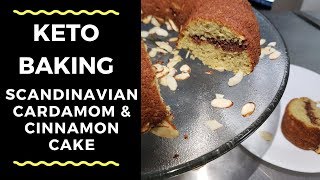 Keto Scandinavian Cardamom Cinnamon Cake [upl. by Cirded]