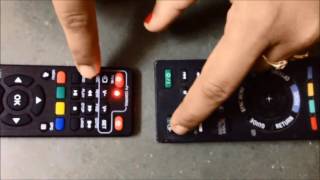 Make set top box remote work as tv remote [upl. by Lansing]