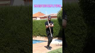 TUTORIAL BŌ STAFF SKILLS  INVERT BUTTERFLY SPIN 🟢🟡mulan bostaff tutorial martialarts [upl. by Jessen]