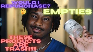 These Products GOT TO GO  Natural Hair Empties  Type 4 Natural Hair [upl. by Anuaik]