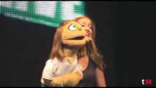 Julie Atherton  Theres A Fine Fine Line Avenue Q [upl. by Lienad]