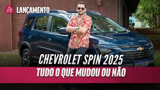 CHEVROLET SPIN 2025 FICOU MAIS EQUIPADO SEGURO E CARO [upl. by Winzler]